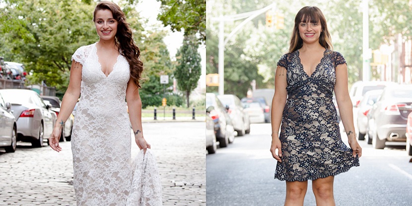 wedding dress transformations